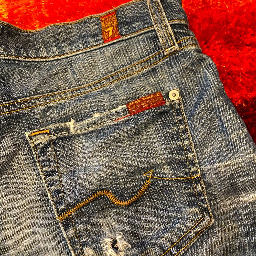 Size 25 7 For All Mankind Jean Shorts